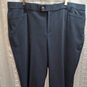 CJ Banks Size 24 Navy Capris